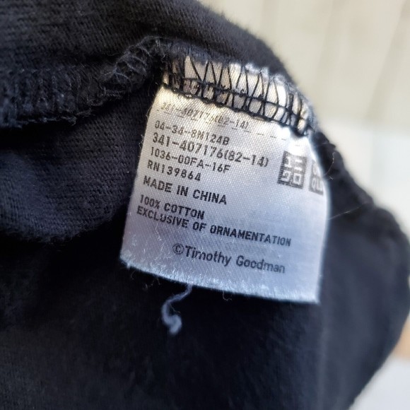 Uniqlo SPRZ NY Timothy Goodman Embroidered Tasty Burger Tee Medium Men's - Picture 8 of 9